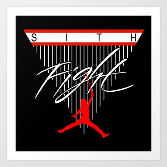 Sith Fight 1 Art Print