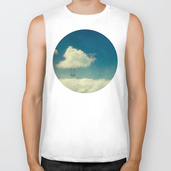 Silver Lining Biker Tank