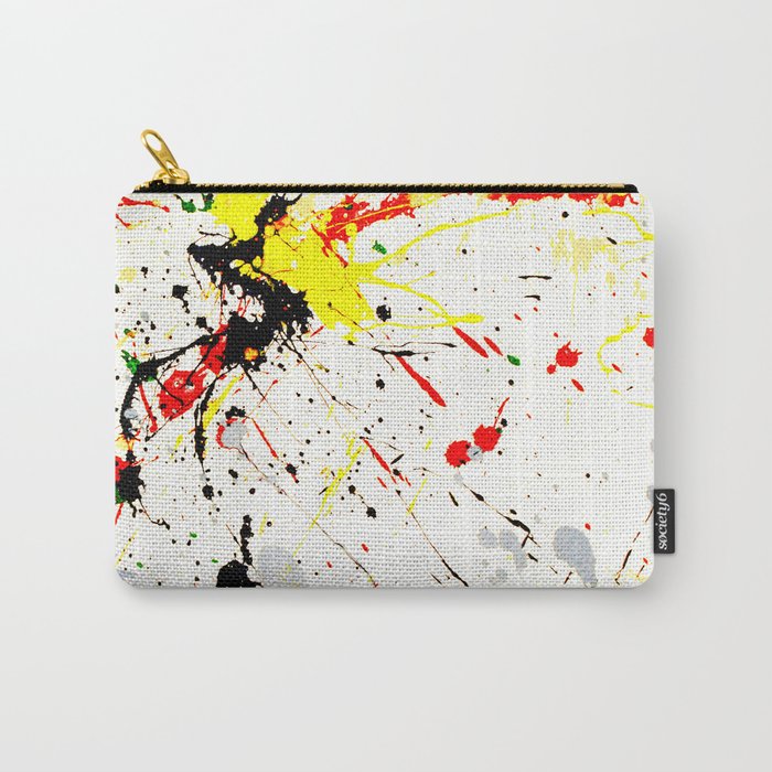 Paint Splatter Carry-All Pouch