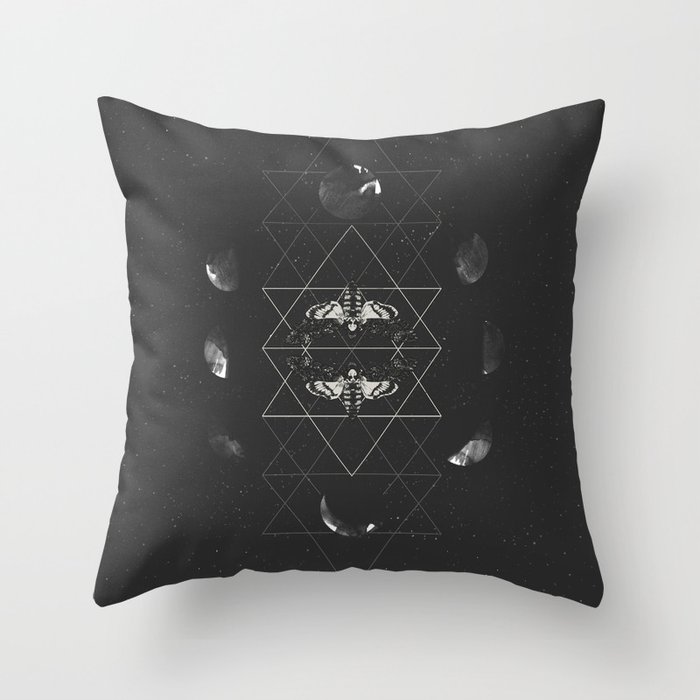 Phases of Death Throw Pillow