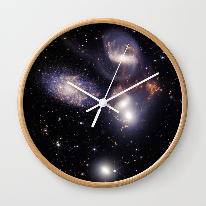 Webb Stephan's Quintet Wall Clock