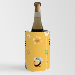 Buzzy Bee In Mellow Yellow Wine Chiller