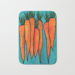 Carrots Bath Mat