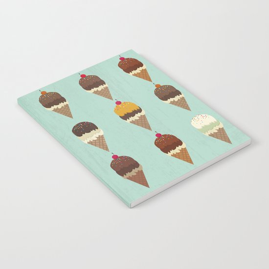 Ice cream Notebook