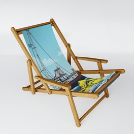 Jaws: Orca Illustration Sling Chair