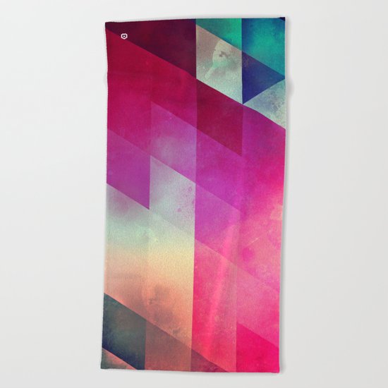 byy byy july Beach Towel