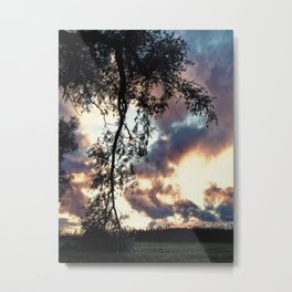 Kissing the ground Metal Print | Dark, Photo, Stormfront, Sky, Clouds, Cloudformation, Dramaticsky, Storm, Brokentree, Stormstrike 