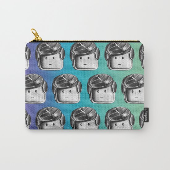 Minifigure Pattern - Cool Carry-All Pouch