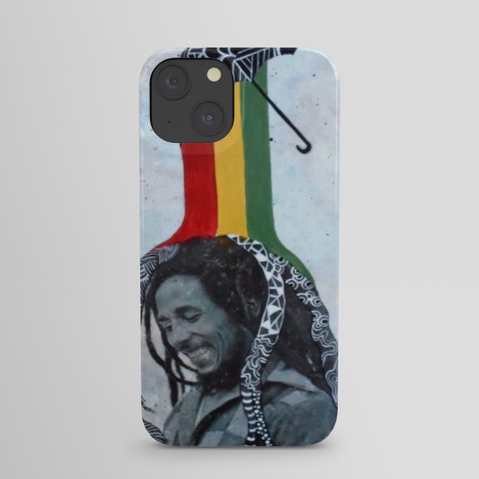 Rastafari Rain iPhone Case