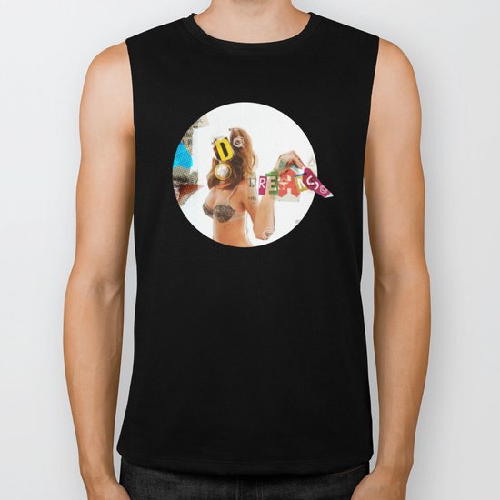 Build a Woman - Cut and Glue · Miss D Biker Tank