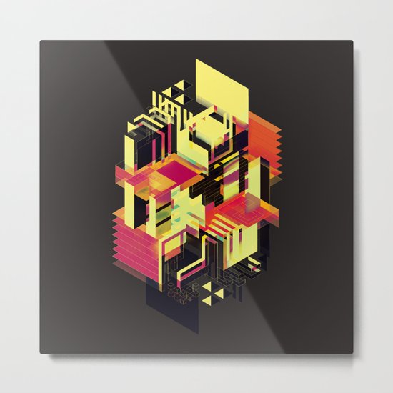 Utopia in Six or Seven Colors Metal Print