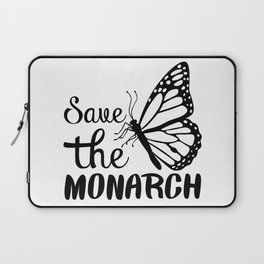Save The Monarch Butterfly Laptop Sleeve