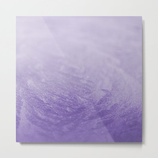 Grape Frost Metal Print