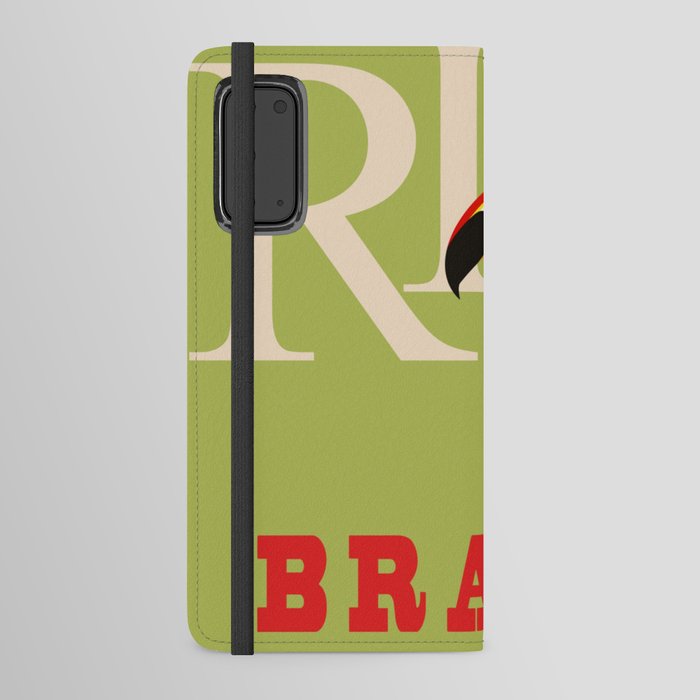 Rio Brazil Tucano Smoking Travel Android Wallet Case