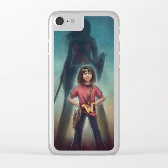 She's Got Your Back Clear iPhone Case