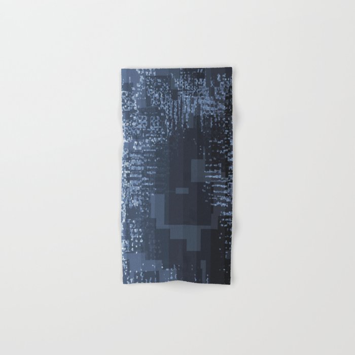 Matrix Rebellion - Navy Hand & Bath Towel