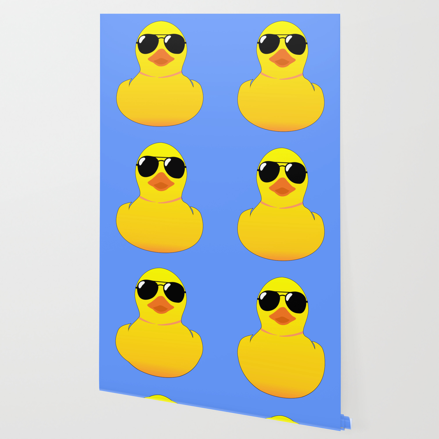 Cool Rubber Duck Wallpaper By Alfredhuxley Society6