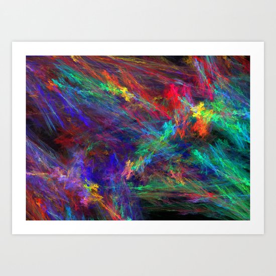 Ice Cream Kaleidoscope Art Print