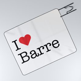 I Heart Barre, VT Picnic Blanket