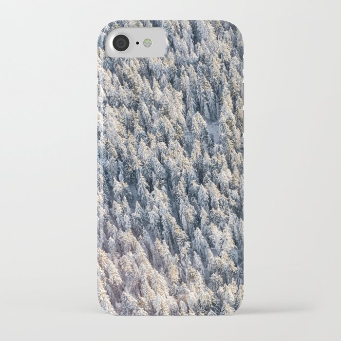 White Treetops iPhone Case