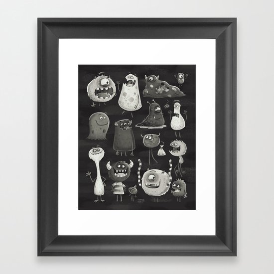 Kept in the Dark Framed Art Print