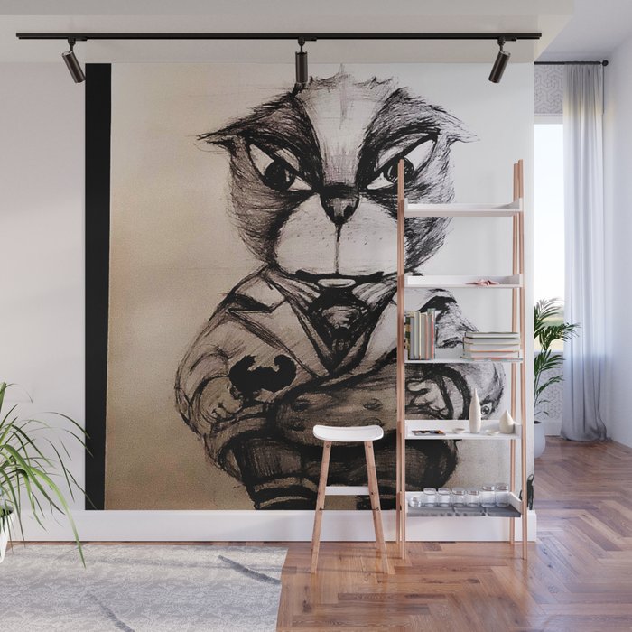 [BoutBoutBout] Dessin_Tati Wall Mural