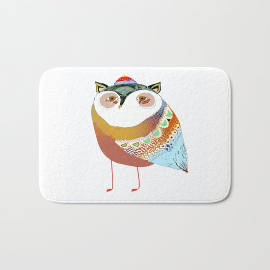 The Sweet Owl Bath Mat
