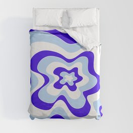 Abstract pattern - blue. Duvet Cover