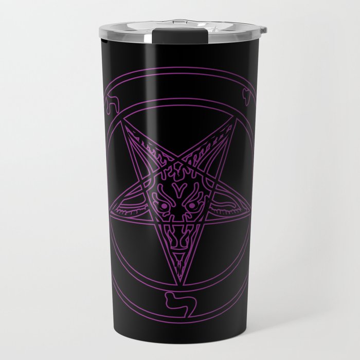 Das Siegel des Baphomet - The Sigil of Baphomet (purple reign) Travel Mug