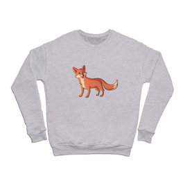 Animals of the Mountains red fox gift nature fans Crewneck Sweatshirt