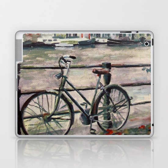 Going Dutch (blue) Laptop & iPad Skin