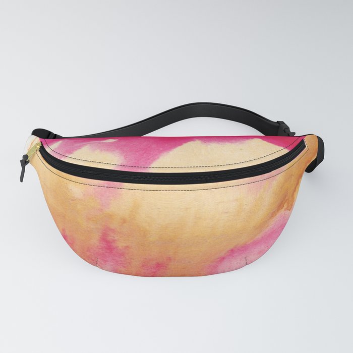 Abstract Art Watercolor Painting 17 December 2021 211231 Modern Abstract Art Valourine Original  Fanny Pack