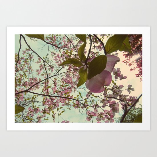 Troubles Float Away Art Print