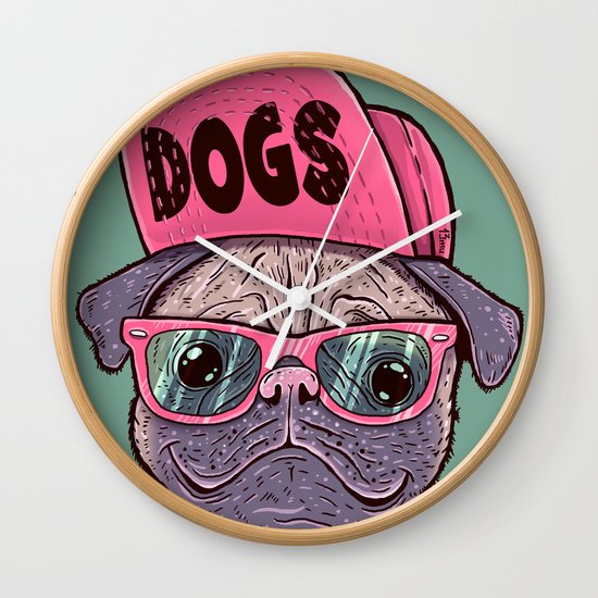 Dogs Wall Clock
