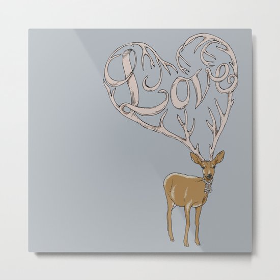 Stubborn Love Metal Print
