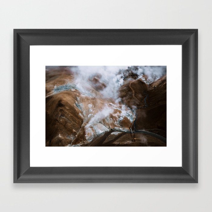 Kerlingarfjöll Mountain Range In Iceland - Landscape Photography Framed Art Print