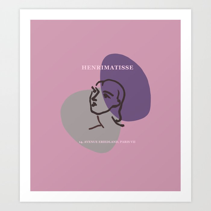 Matisse - Pink Art Print