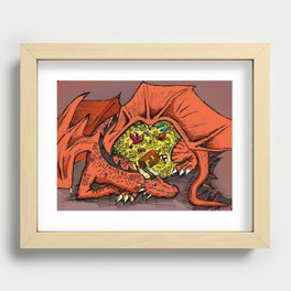 Dragon´s Hoard Recessed Framed Print