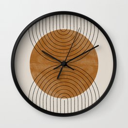 Perfect Touch  Mid Century Modern Wall Clock