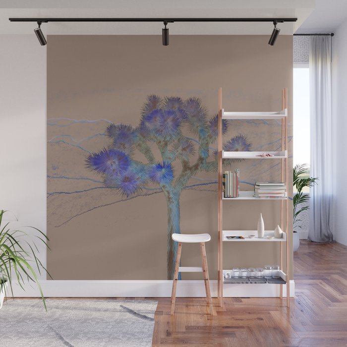 Joshua Tree Acid Wash By Creyes Wall Mural By Yuccavalley