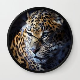 Jaguar head Wall Clock