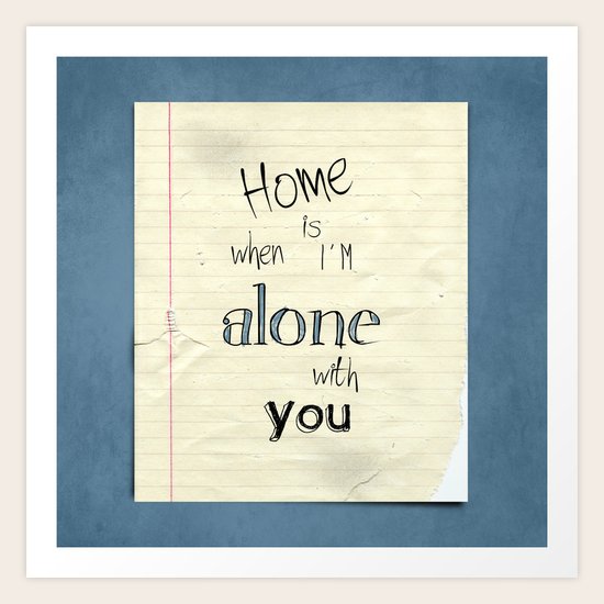 Home Art Print