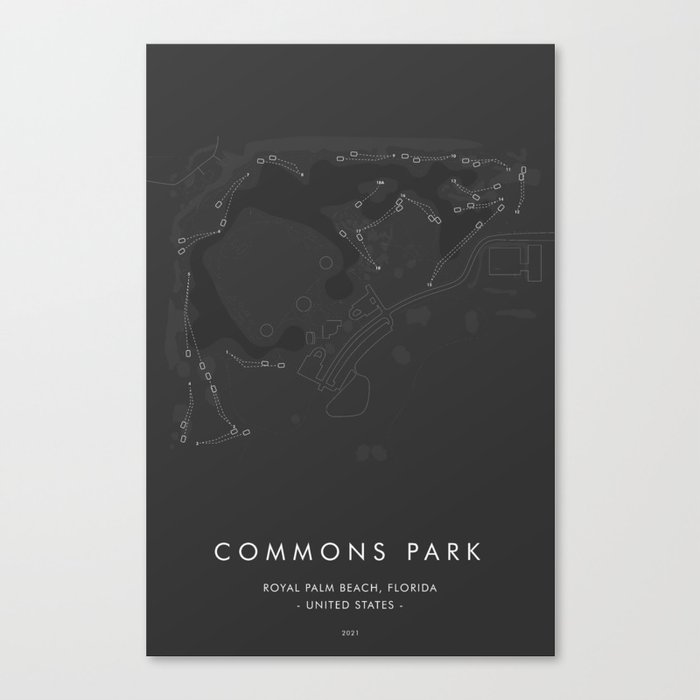 Commons Park DGC - Royal Palm Beach, FL Canvas Print