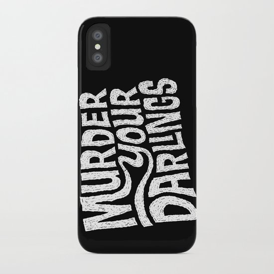 Murder Your Darlings iPhone Case