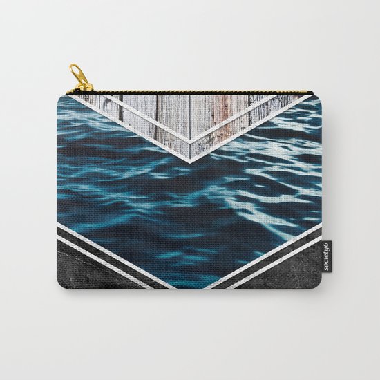 Striped Materials of Nature IV Carry-All Pouch