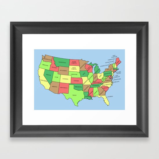 This Land Isn't Your Land Framed Art Print