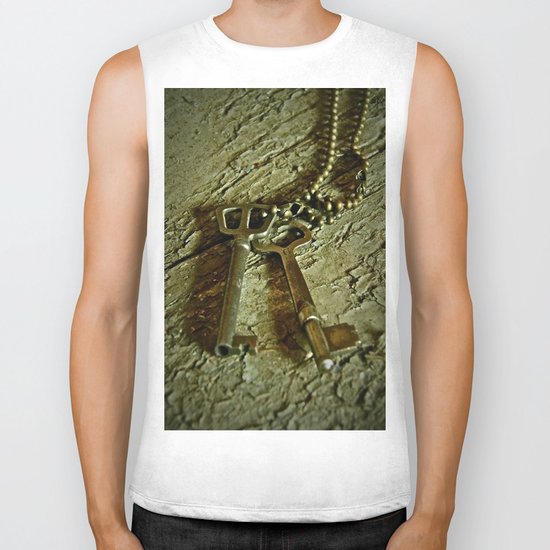 Keys to the Past Biker Tank