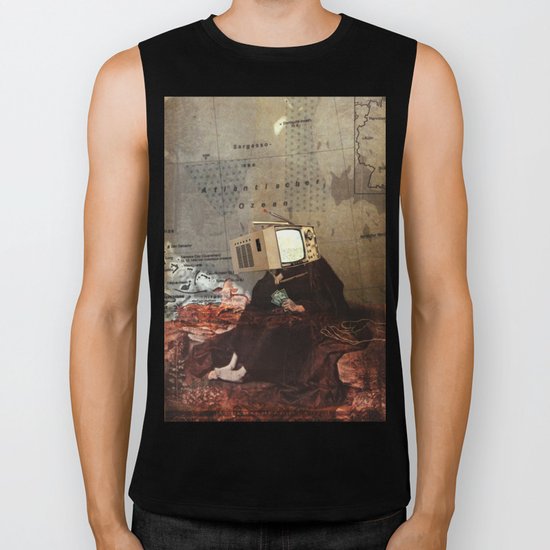 Thoughts of Future Costs Biker Tank