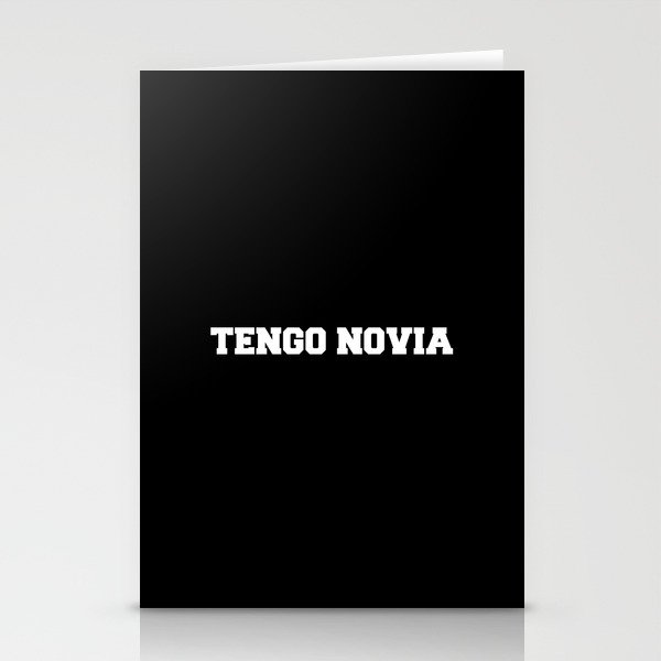 Tengo Novia Novio Funny Mexican Spanish Stationery Cards