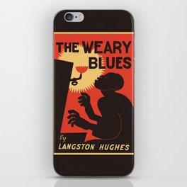 Retro The Weary Blues (music) iPhone Skin